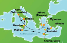 10 Day Eastern Mediterranean Greek Isles From Rome Civitavecchia