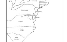 10 Inspirational Printable Outline Map 13 Colonies Printable Map