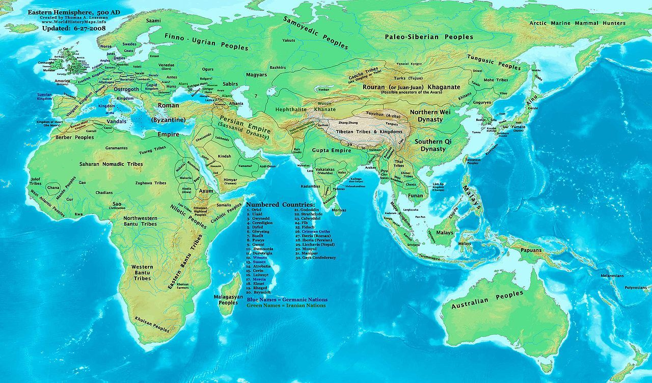 1280px East Hem 500ad jpg 1280 752 World History Map Historical 