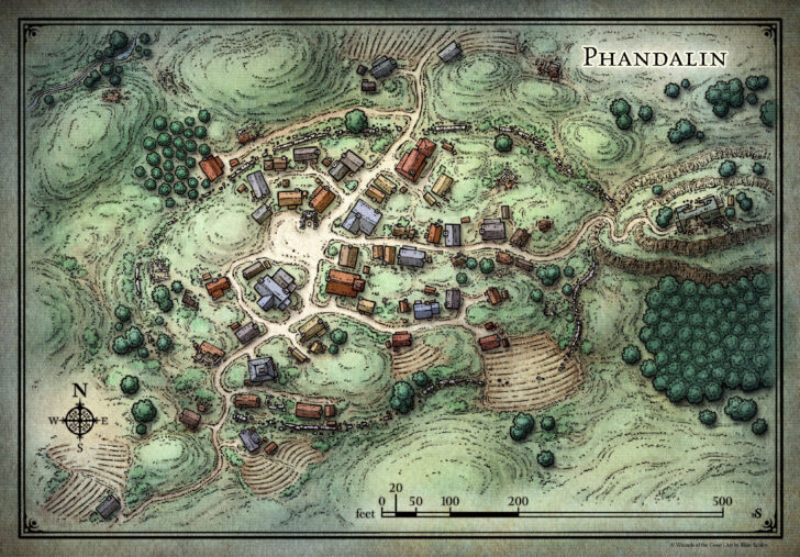 The Lost Mine Of Phandelver Map