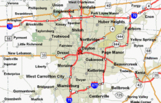 31 dayton ohio map maps database source 31 Dayton Ohio Map Maps Database Source