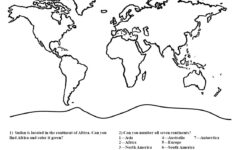 38 Free Printable Blank Continent Maps KittyBabyLove