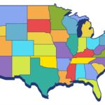 5 Best All 50 States Map Printable Printablee