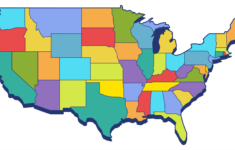 5 Best All 50 States Map Printable Printablee