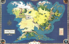 A Complete Map Of Middle Earth 7970 X 5500 MapPorn