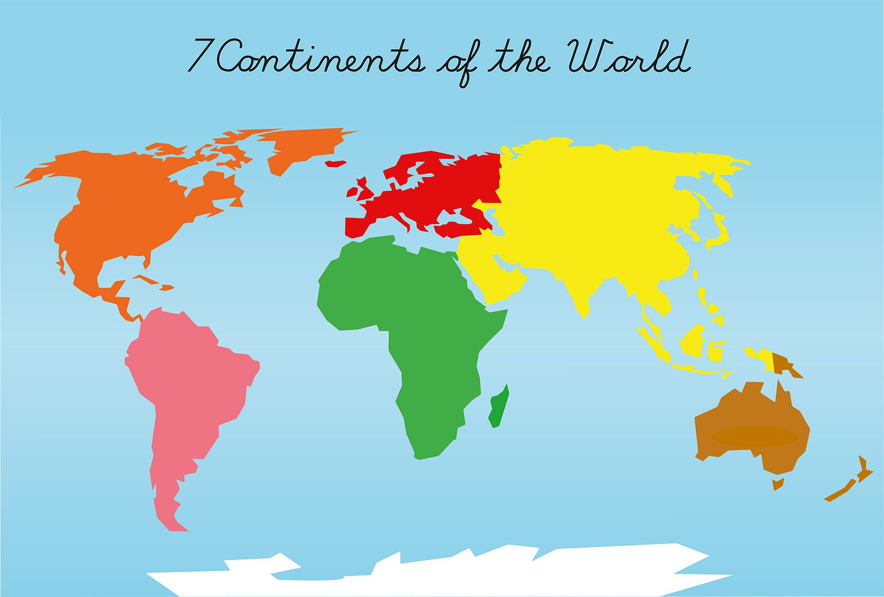 Account Suspended Montessori Map 7 Continents