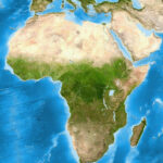 Africa Map Satellite View Campinglifestyle Printable Satellite Maps