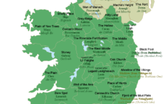 All 32 Counties Of Ireland With Their Literal English Translations