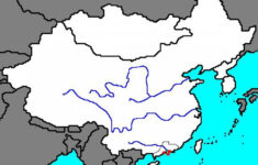 Ancient China Blank Map Blank Map Of Ancient China Eastern Asia Asia