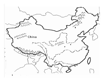 Ancient China Map Activity By Samantha Wiley Teachers Pay Teachers