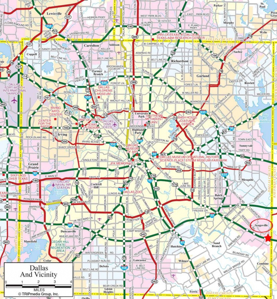 Area Codes 214 469 And 972 Wikipedia Printable Map Of Dfw 
