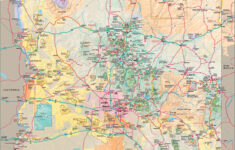 Arizona Tourist Map Arizona Tourist Tourist Map Arizona Map