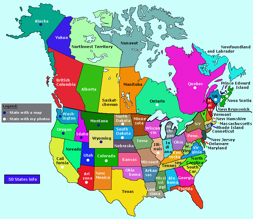 Assignment And Topics States And Provinces Of North America Simpson 