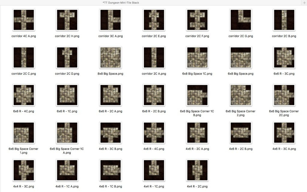 Basic Dungeon Tiles What 39 s In The Sets With Regard To Printable D d 