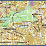 Berlin Map Tourist Attractions TravelsFinders Com