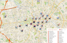 Berlin Printable Tourist Map Sygic Travel