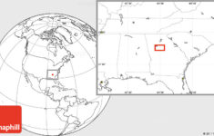 Blank Location Map Of Atlanta