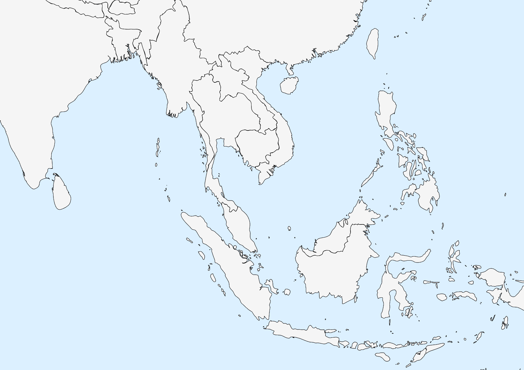 Blank map directory southeast asia alternatehistory Wiki 