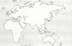 Blank Map Eastern Hemisphere
