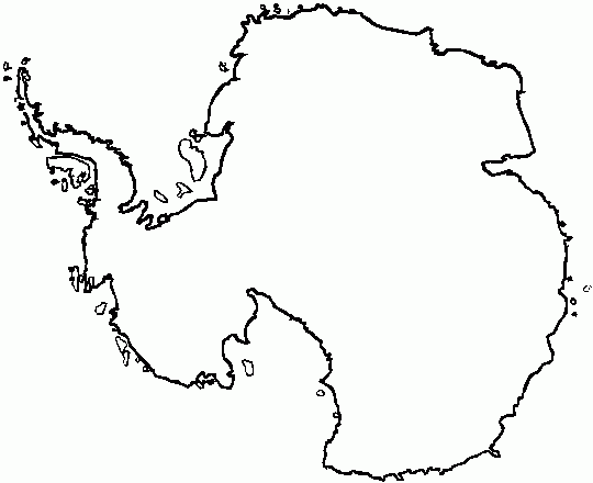 Blank Map Of Antarctica Printable Antarctica Maps Map Pictures