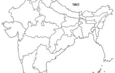 Blank Political Map Of India Political Map Of India Blank Southern
