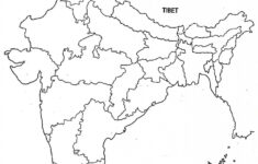 Blank Political Map Of India Printable Printable Maps