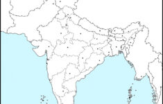 Blank Political Map Of India Printable Printable Maps