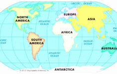 Blank Printable Atlantic Ocean Map