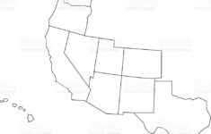 Blank Us Map Southwest Region 1848 1848Color2 Inspirationa Of The