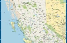 British Columbia Province Map Digital Creative Force