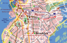 Brooklyn Attractions Map Brooklyn Mappery