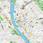 Budapest Map Free Inner City Map With Main Landmarks Historical