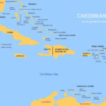 Caribbean Map Free Map Of The Caribbean Islands Caribbean Islands