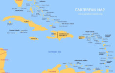 Caribbean Map Free Map Of The Caribbean Islands Caribbean Islands