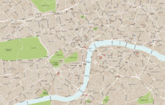 Central London Map Royalty Free Editable Vector Map Maproom