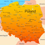 Cities Map Of Poland OrangeSmile