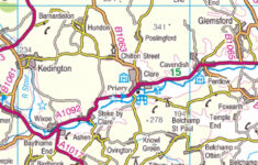 Clare UK 1 250 000 OS Map Of Clare