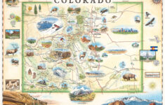 colorado state map lithographic print only in 2021 colorado map Colorado State Map Lithographic Print Only In 2021 Colorado Map