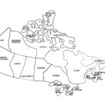 Coloring Pages Canada Map Map Of Canada Maps For Kids