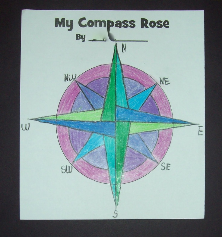 Compass Rose Fun Yearn To Learn Compass Rose Compass Rose 