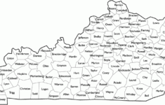 county map of kentucky County Map Of Kentucky