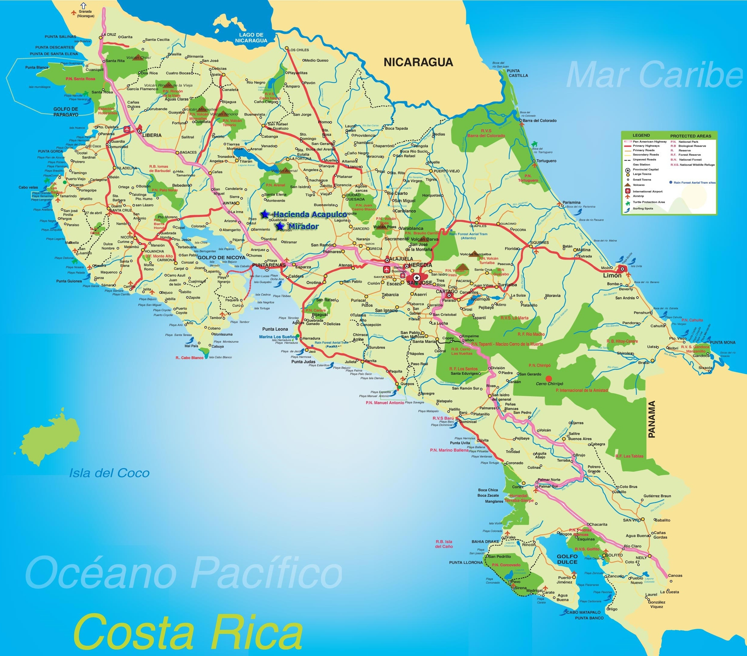Cr Costa Rica Public Domain Mapspat The Free Open Source Free 
