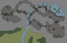 Cragmaw Hideout Printable Map Printable Maps