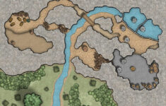 Cragmaw Hideout Printable Map Printable Maps