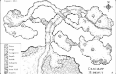 Cragmaw Hideout Printable Map Printable Maps