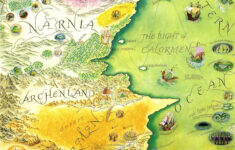 Cs Lewis Is There A Full Map Of Narnia Science Fiction Fantasy