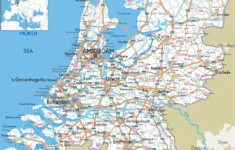 Detailed Clear Large Road Map Of Netherlands And Ezilon Maps