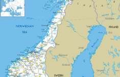 Detailed Clear Large Road Map Of Norway Ezilon Maps
