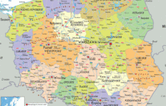 Detailed Clear Large Road Political Map Of Poland Ezilon Maps