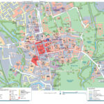 Detailed Map Of Oxford For Print Or Download In 2021 Oxford Map